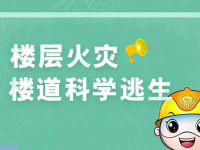 楼层火警楼路科学逃生